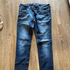 WOMENS AMERICAN EAGLE SUPER STRETCH JEGGINGS